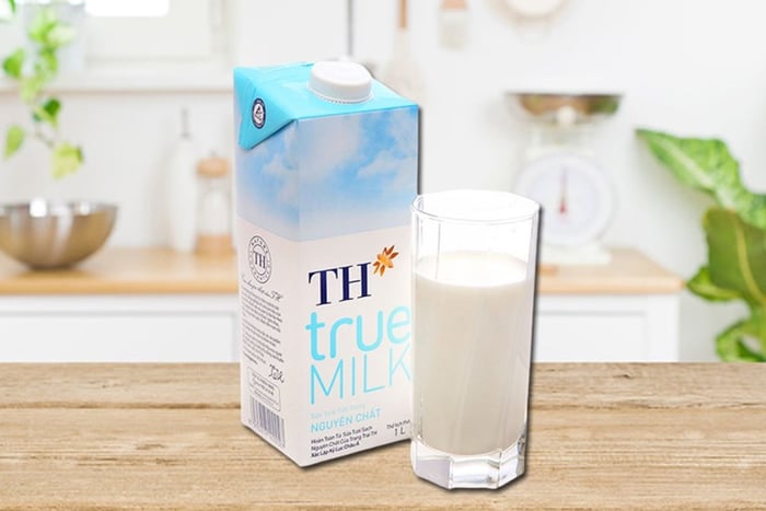 Sữa tươi TH true MILK không đường 1 lít