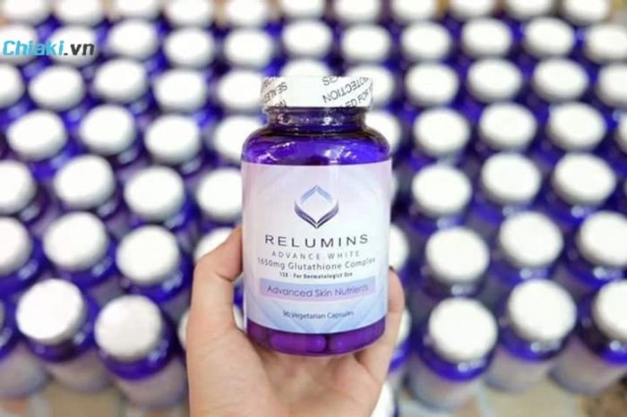 Viên uống hỗ trợ làm trắng da Relumins Advance White 6x