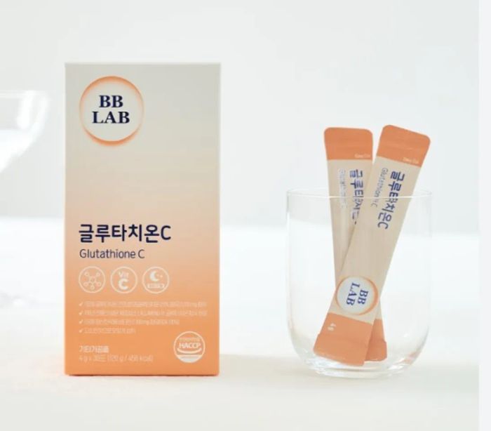 Bột uống vitamin C BB Lab Glutathione C hỗ trợ làm trắng da