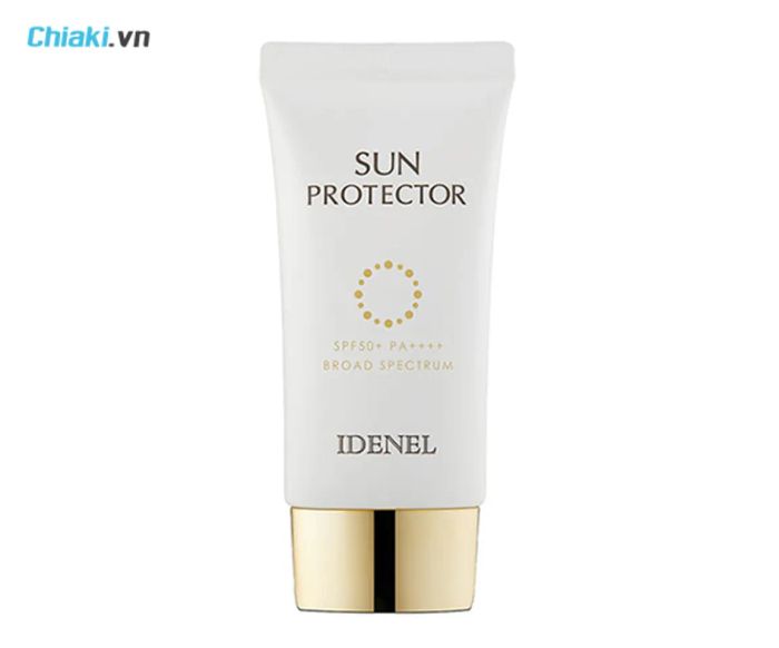 <span style='font-family: arial, helvetica, sans-serif; font-size: 12pt; color: #000000;'>Kem chống nắng sinh học Sun Protector Idenel</span>