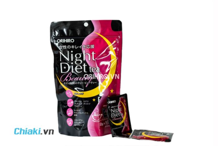 Trà giảm mỡ bụng Orihiro ban đêm night diet tea