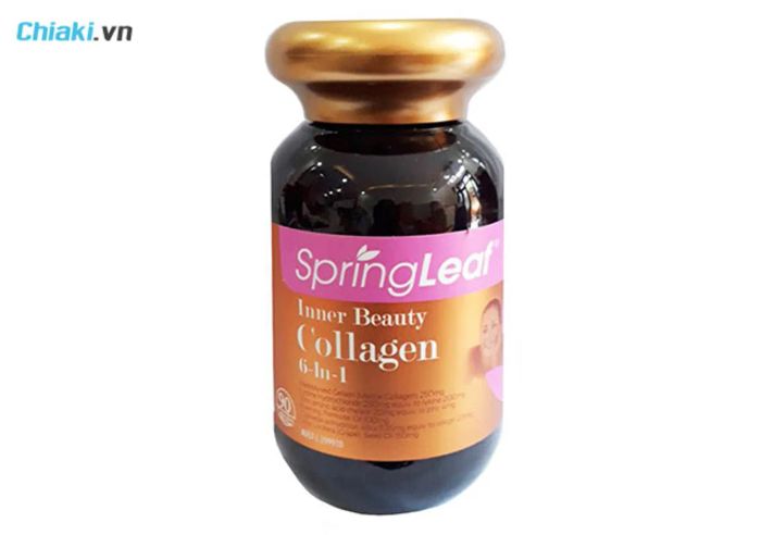 giới thiệu collagen Spring Leaf Inner Beauty và hướng dẫn cách sử dụng viên uống collagen