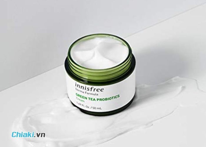 Kem dưỡng ẩm Innisfree Derma Green Tea Probiotics Cream 50ml