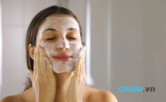 Các bước skincare cơ bản - Rửa mặt