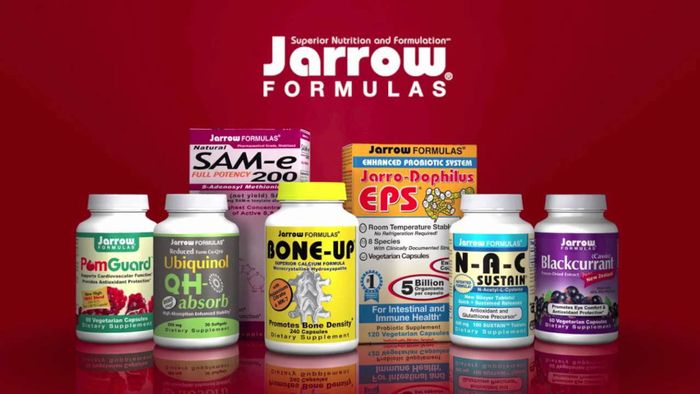 Thương hiệu Jarrow Formulas nổi tiếng với việc cung cấp các sản phẩm dinh dưỡng và chăm sóc sức khỏe chất lượng.