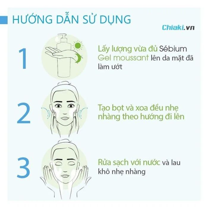 Hướng dẫn cách sử dụng sữa rửa mặt Bioderma