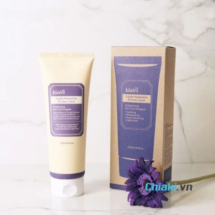 Kem dưỡng ẩm đa năng Klairs Supple Preparation All Over Lotion