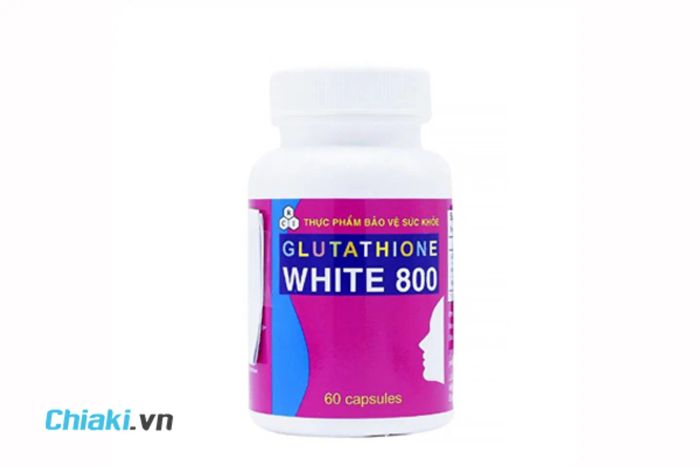 Viên uống hỗ trợ trắng da Glutathione White 800