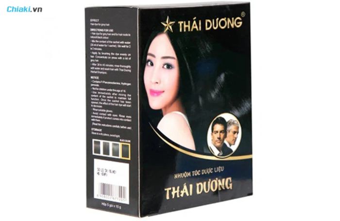 thuốc nhuộm tóc thái dương