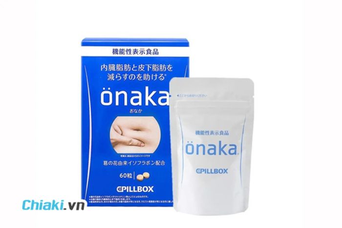 Viên uống giảm cân Onaka Cpillbox - Giải pháp tan mỡ bụng từ Nhật Bản.