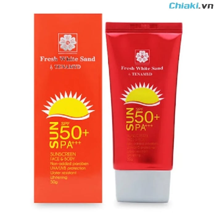 kem chống nắng Tenamyd Fresh White Sand Sunscreen