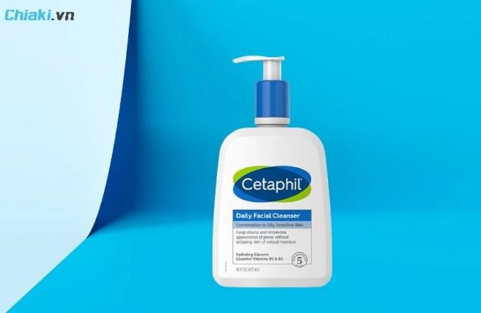 Sữa rửa mặt Cetaphil cho da mụn Daily Facial Cleanser