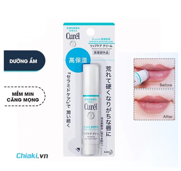 Son Dưỡng Ẩm Chuyên Sâu Curel Intensive Moisture Care Moisture Nhật Bản