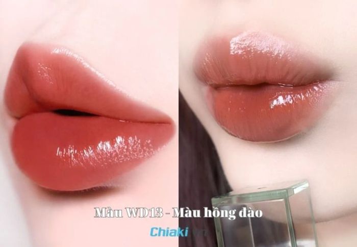 Màu son kem lì Merzy WD13 - Hồng đào tự nhiên