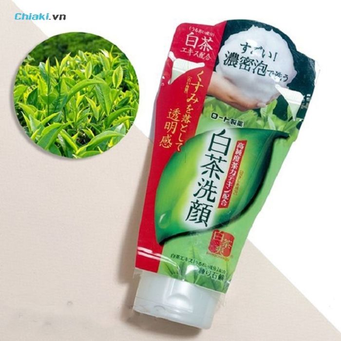 Đánh giá sản phẩm sữa rửa mặt trà xanh Nhật Bản Rohto Shirochasou Green Tea 120g