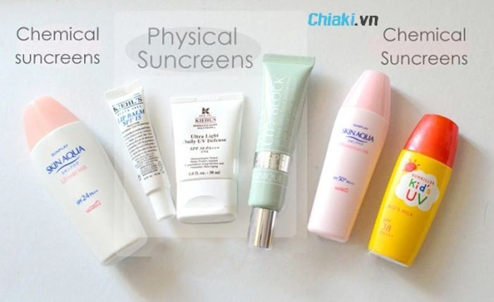 So sánh kem chống nắng Sunblock và Sunscreen