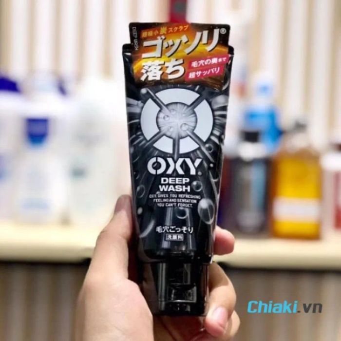 Sữa rửa mặt Oxy Deep Wash dành cho nam