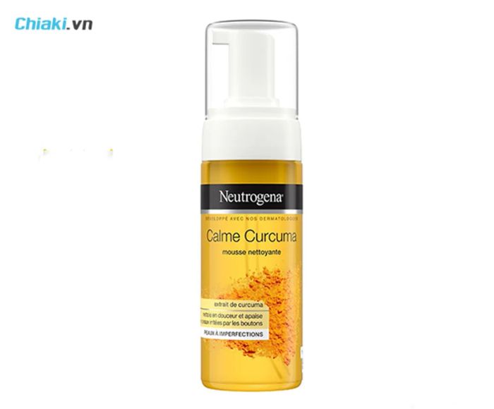 sữa rửa mặt Neutrogena Calme Curcuma Clear