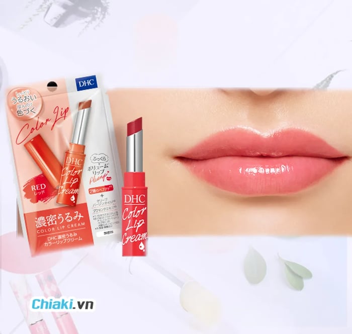 Son Dưỡng Nhật DHC Pure Color Lip Cream có màu