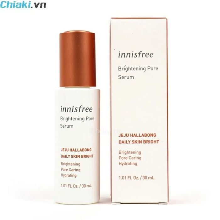 Tinh chất sẻ lỗ chân lọng Innisfree Brightening Pore Serum