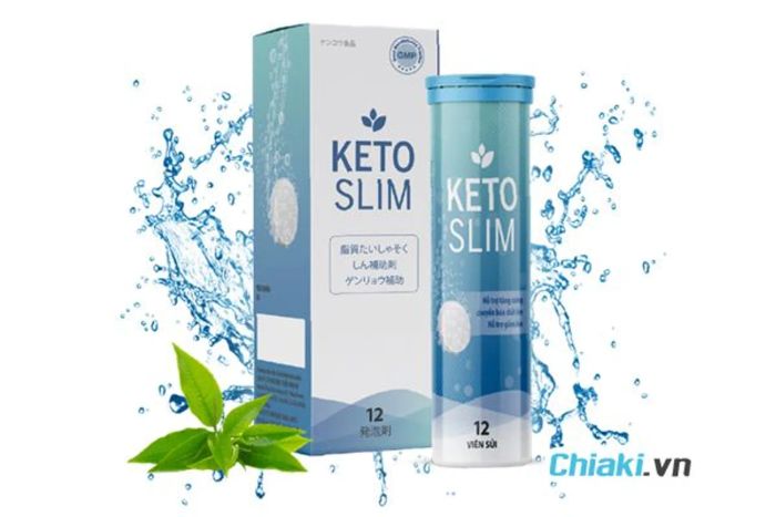 Viên Nén Giảm Cân Keto Slim Nhật Bản