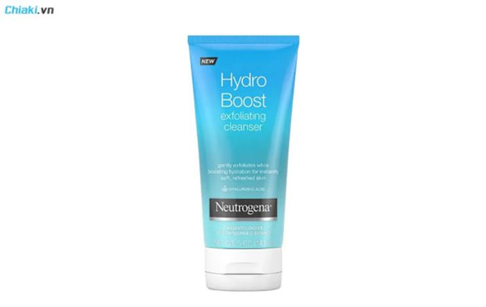 Sữa rửa mặt Neutrogena Hydro Boost Exfoliating Cleanser