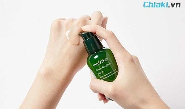 cách sử dụng serum Innisfree