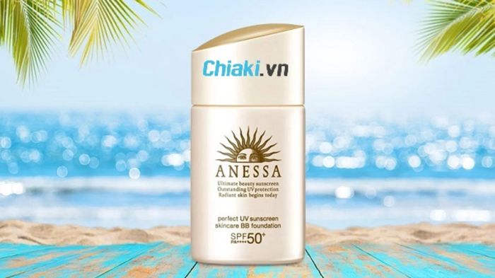 Kem nền trang điểm chống nắng dưỡng da Anessa Perfect UV Sunscreen Skincare BB Foundation SPF 50+ PA++++