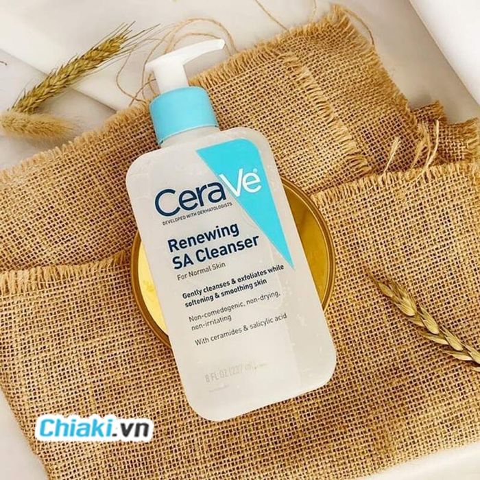 Sữa Rửa Mặt Cho Da Thường Cerave Renewing SA Cleanser