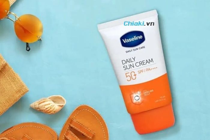 Đánh giá kem chống nắng Vaseline cho da mặt Daily Sun Cream SPF50+ PA++++