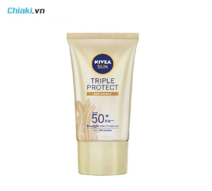 Kem chống nắng Nivea Triple Protect Anti Wrinkle