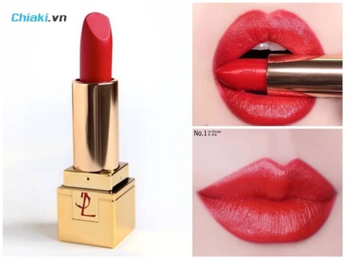 YSL 52 Rouge Rose màu cam san hô thời thượng