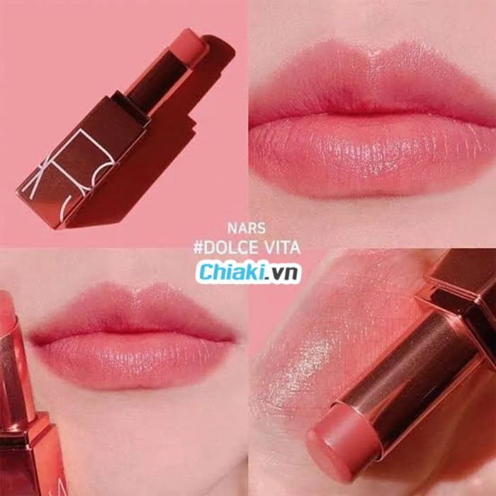 Son màu hồng đất Dưỡng Nars Afterglow Lip Balm Dolce Vita