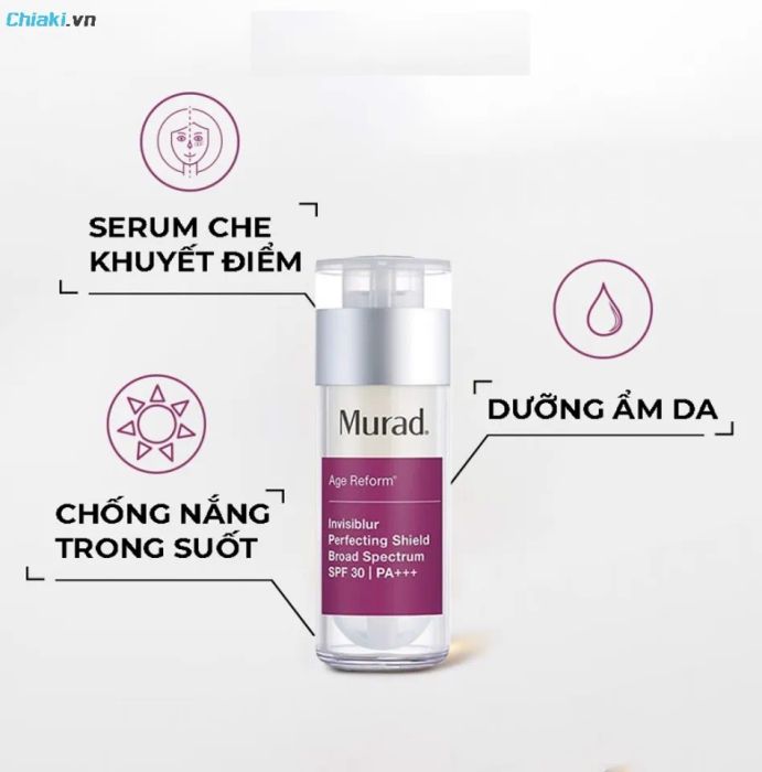 Kem chống nắng vô hình Murad Invisiblur Perfecting Shield 