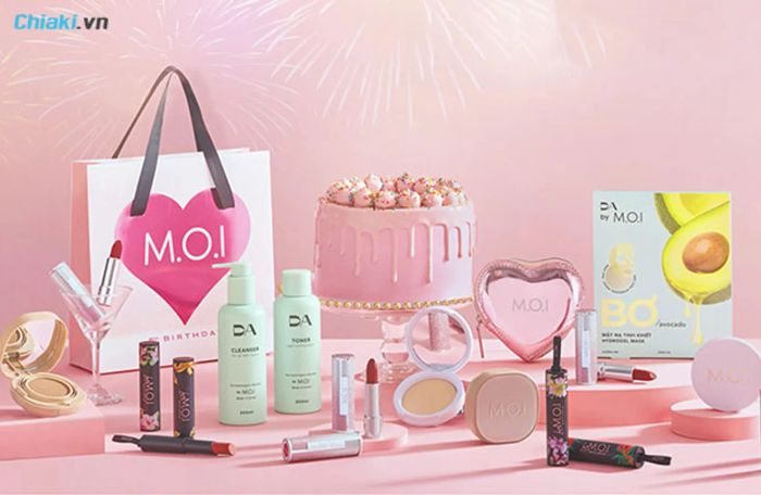 mỹ phẩm việt nam của thương hiệu M.O.I