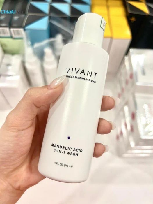 Vivant Skincare Mandelic Acid 3 in 1 Wash