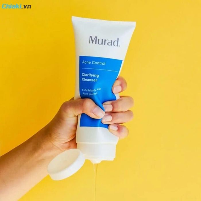 Sữa rửa mặt Murad xanh Clarifying Cleanser dành cho da mụn