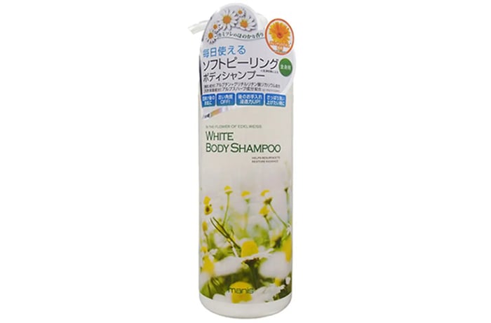 sữa tắm cho bà bầu Manis White Body Shampoo