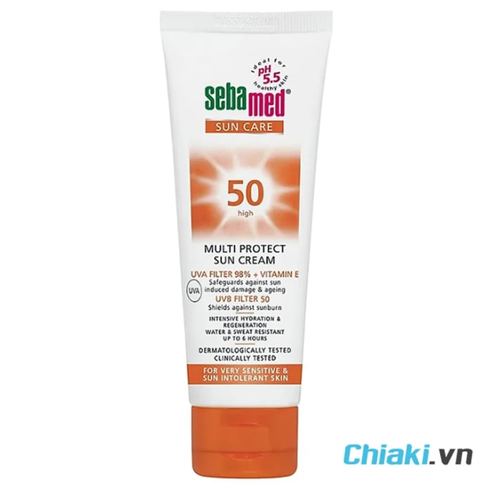 Kem chống nắng Sebamed của Đức