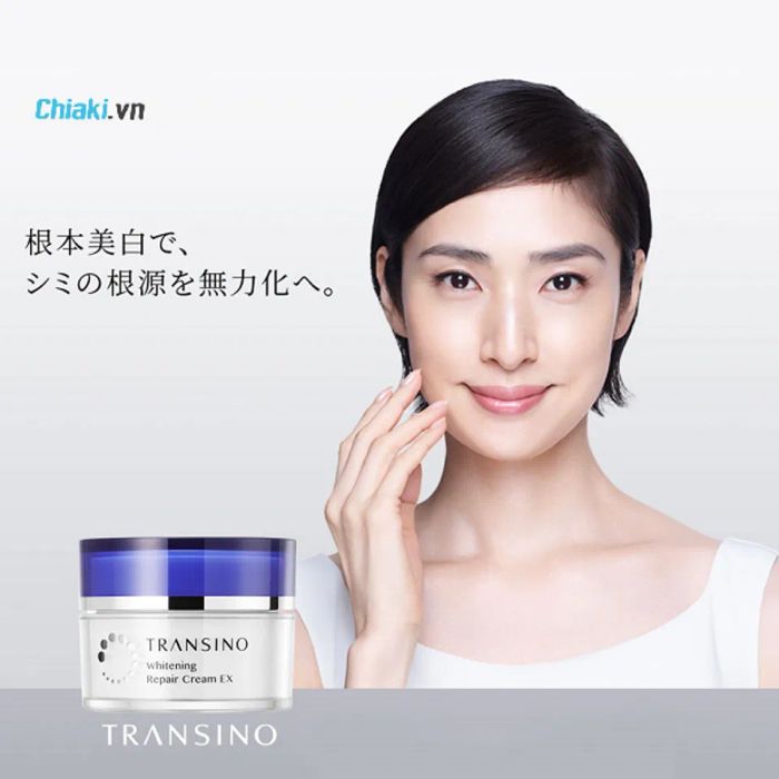 Kem dưỡng trắng da mặt Transino Whitening Repair Cream ban đêm