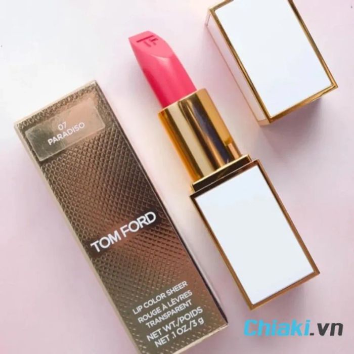 Bảng màu son Tom Ford Lip Color Sheer