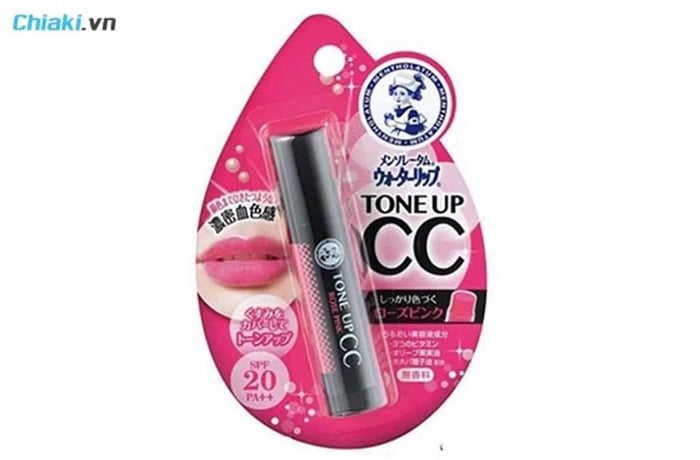 Son Dưỡng Môi Rohto Mentholatum Water Lip Tone Up CC