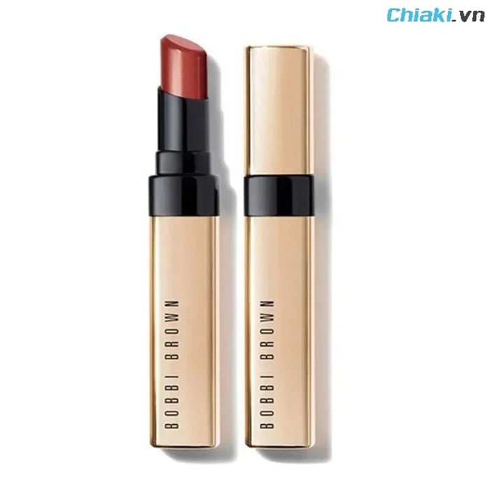 Son Bobbi Brown Luxe Shine Intense Claret màu đỏ nâu đất