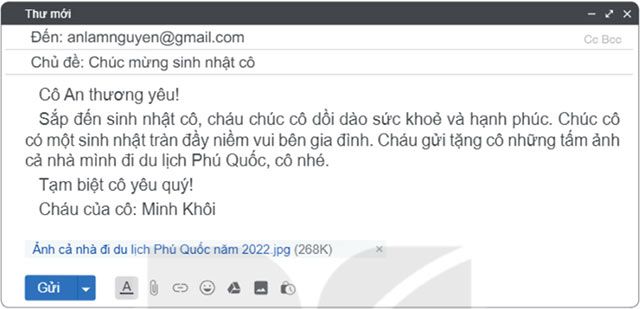 Hướng dẫn viết thư