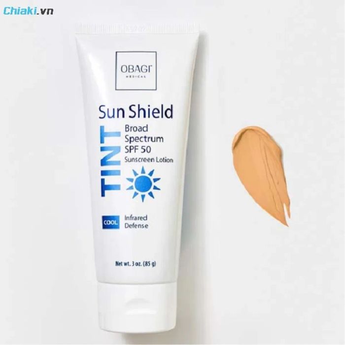 Kem chống nắng nâng tone da khô Obagi Sun Shield Tint Cool