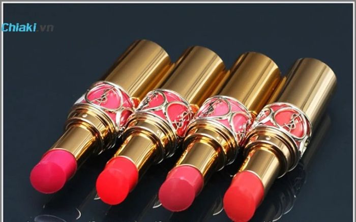 Son YSL Rouge Volupte Shine Candy Glaze 12 Coral Excitement