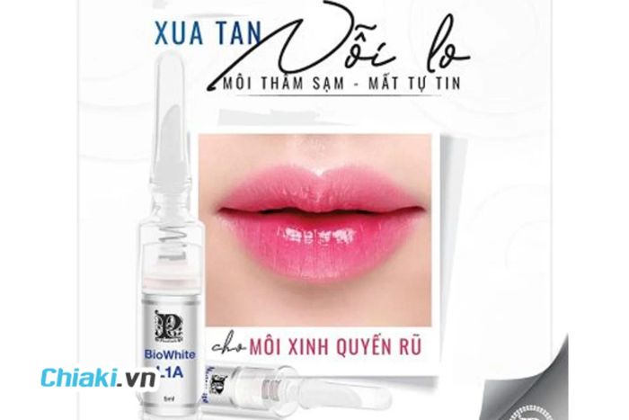 Son Dưỡng Giảm Thâm Môi Nuwhite L1A Cao Cấp Của Mỹ