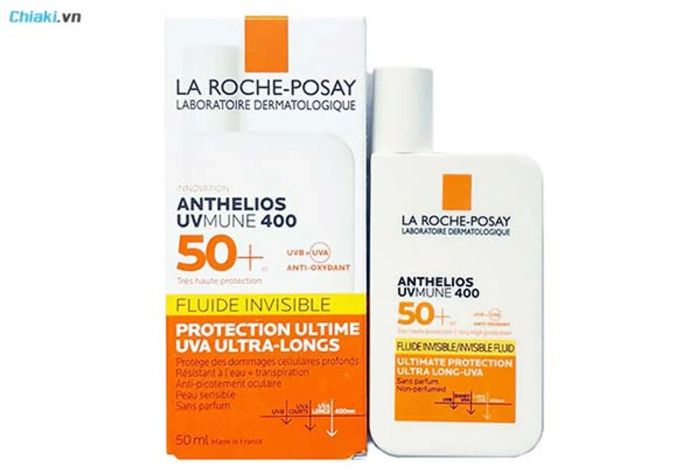 kem chống nắng không bết dính La Roche-Posay Anthelios UVMune 400