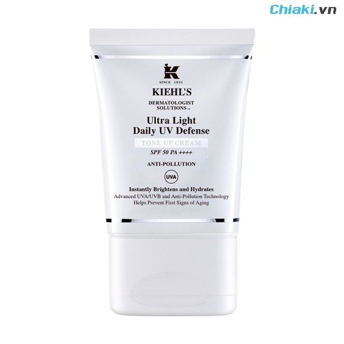 Kem chống nắng Kiehl’s Ultra Light Daily UV Defense Tone Up Cream