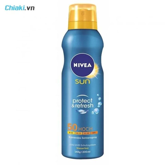 Kem chống nắng Nivea Protect and Refresh Cooling Sun Mist